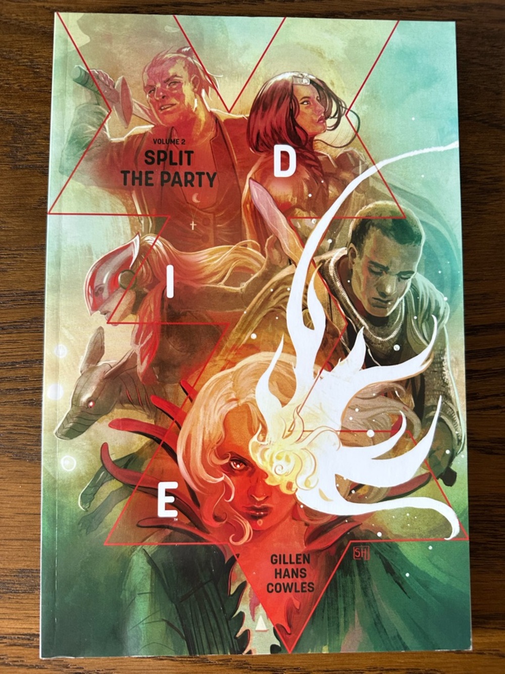 DIE Vol. 2 "Split the Party" Graphic Novel - Multicolor Cover